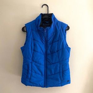 Aeropostale Blue Puffer Vest. Size Medium